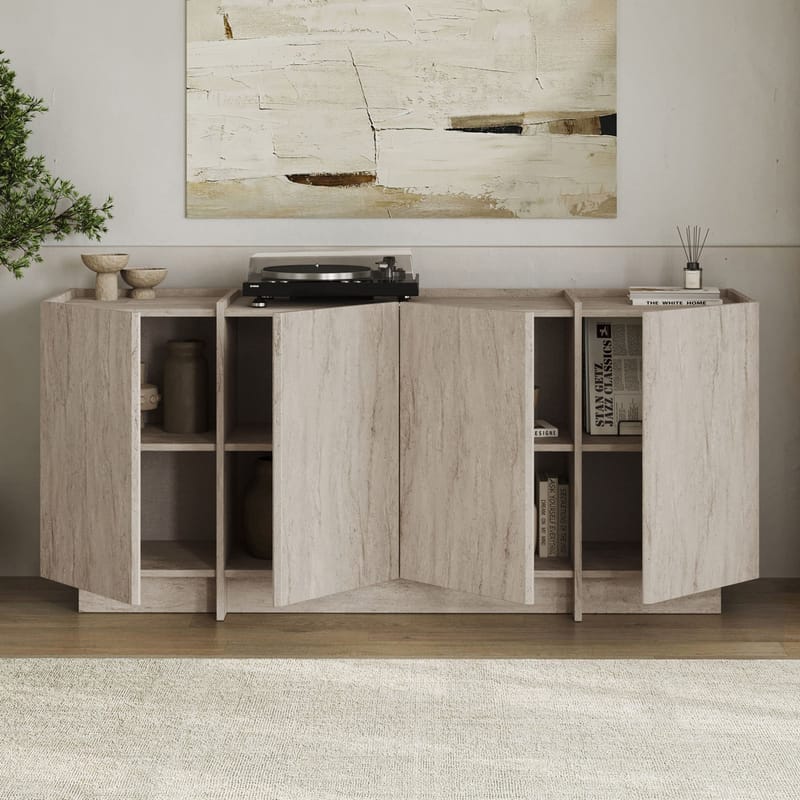 Sorlan Konsolbord 180 cm - Travertin - Möbler - Vardagsrum - Soffbord & vardagsrumsbord - Avlastningsbord & konsolbord