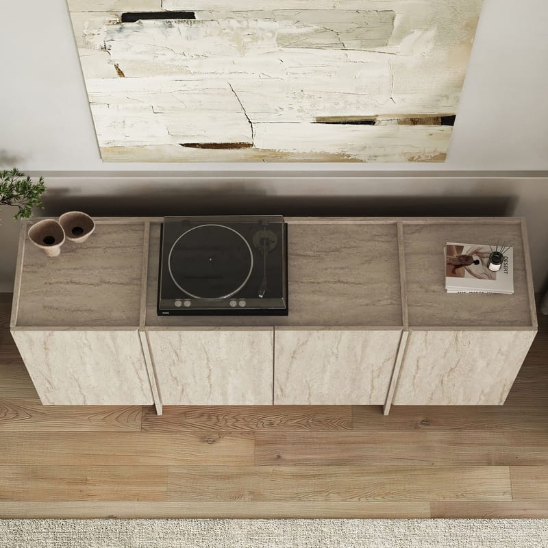 Sorlan Konsolbord 180 cm - Travertin - Möbler - Vardagsrum - Soffbord & vardagsrumsbord - Avlastningsbord & konsolbord