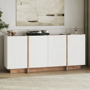 Sorlan Konsolbord 180 cm - Vit, Atlantic Pine - Möbler - Vardagsrum - Soffbord & vardagsrumsbord - Avlastningsbord & konsolbord