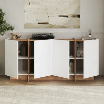 Sorlan Konsolbord 180 cm - Vit, Atlantic Pine - Möbler - Vardagsrum - Soffbord & vardagsrumsbord - Avlastningsbord & konsolbord