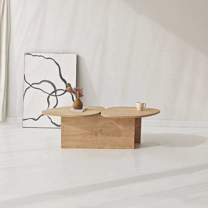 Sovranor Soffbord 125 cm - Safir Ek - Möbler - Vardagsrum - Soffbord & vardagsrumsbord - Soffbord