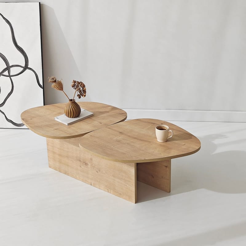 Sovranor Soffbord 125 cm - Safir Ek - Möbler - Vardagsrum - Soffbord & vardagsrumsbord - Soffbord