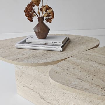 Sovranor Soffbord 125 cm - Travertin - Möbler - Vardagsrum - Soffbord & vardagsrumsbord - Soffbord