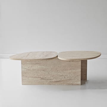 Sovranor Soffbord 125 cm - Travertin - Möbler - Vardagsrum - Soffbord & vardagsrumsbord - Soffbord