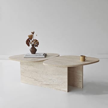 Sovranor Soffbord 125 cm - Travertin - Möbler - Vardagsrum - Soffbord & vardagsrumsbord - Soffbord