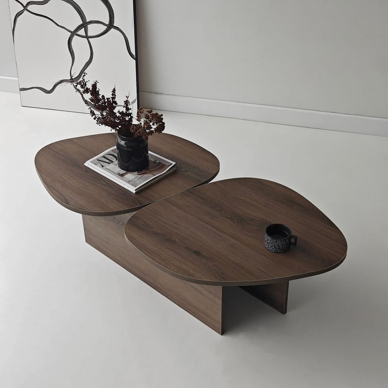 Sovranor Soffbord 125 cm - Valnöt - Möbler - Vardagsrum - Soffbord & vardagsrumsbord - Soffbord