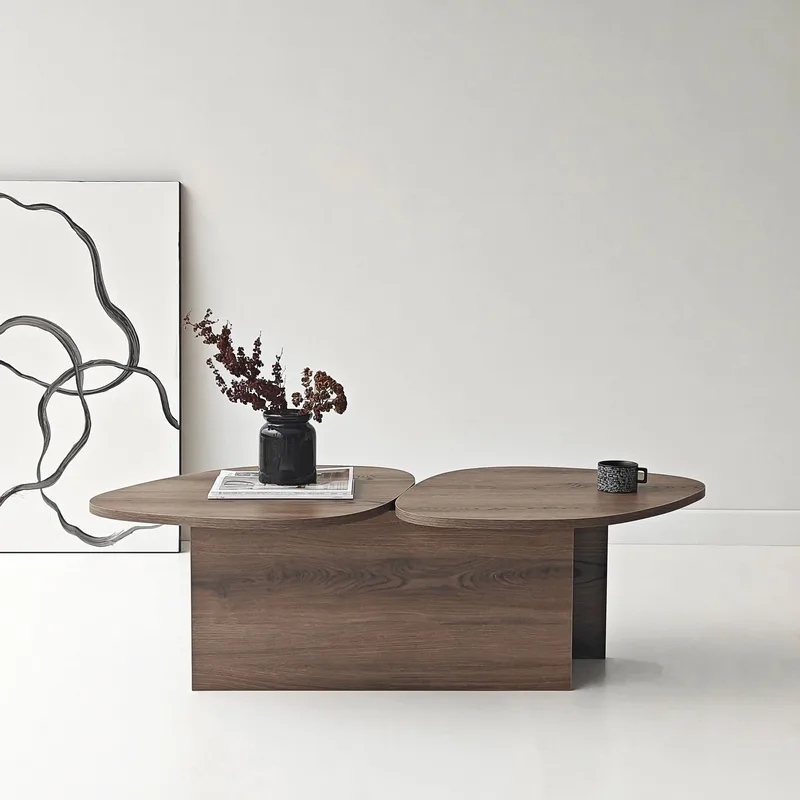 Sovranor Soffbord 125 cm - Valnöt - Möbler - Vardagsrum - Soffbord & vardagsrumsbord - Soffbord