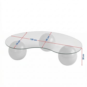 Sphere Soffbord 120 cm - Möbler - Vardagsrum - Soffbord & vardagsrumsbord - Soffbord