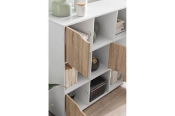 Stående hylla Wohnling Massa Melaminbelagd spånskiva med förvaringsutrymme 5 dörrar Modern - Förvaring - Förvaringsmöbler - Skänkar & sideboards