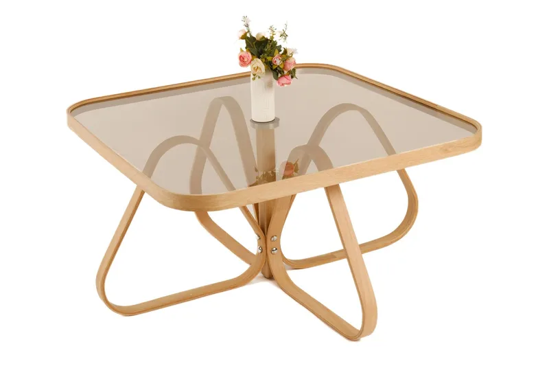 Stedum Soffbord 90x48x90 cm - Ek - Möbler - Vardagsrum - Soffbord & vardagsrumsbord - Soffbord