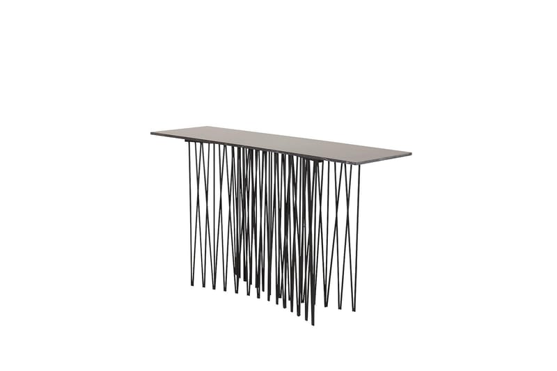 STONE Avlastningsbord 130 cm Svart - Bord - Avlastningsbord & konsolbord - Hallbord