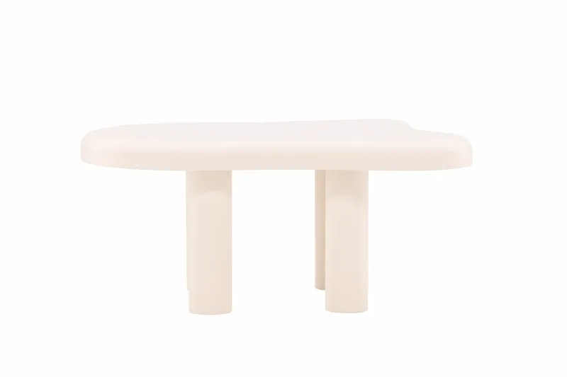 Strömstad Rektangulärt Soffbord 71 cm i Målat Trä, Vit