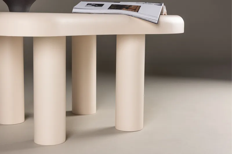 Strömstad Rektangulärt Soffbord 71 cm i Målat Trä - Vit - Möbler - Vardagsrum - Soffbord & vardagsrumsbord - Soffbord