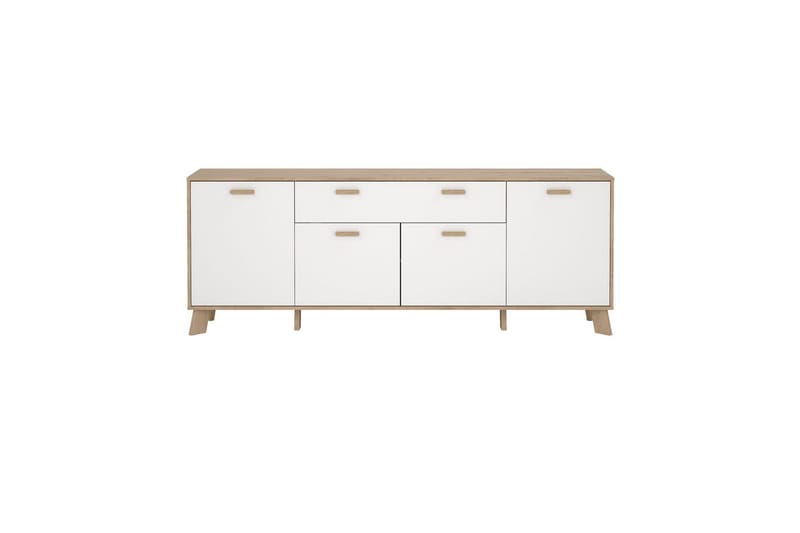 Sumita Konsollbord 196 cm - Natur/Vit - Möbler - Vardagsrum - Soffbord & vardagsrumsbord - Avlastningsbord & konsolbord