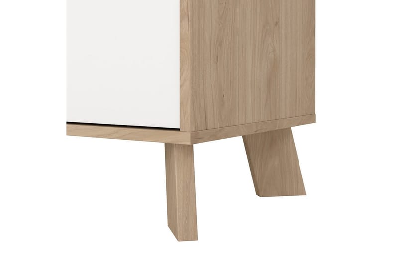 Sumita Konsollbord 196 cm - Natur/Vit - Möbler - Vardagsrum - Soffbord & vardagsrumsbord - Avlastningsbord & konsolbord
