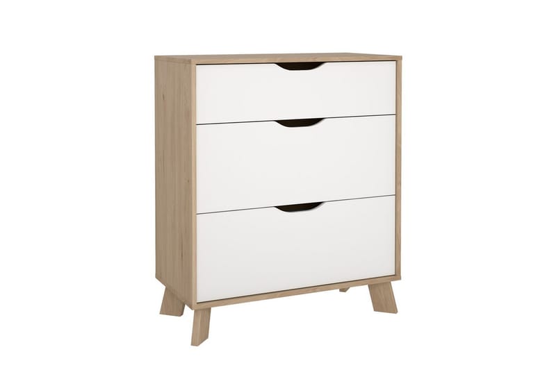 Sumita Konsollbord 79 cm - Natur/Vit - Möbler - Vardagsrum - Soffbord & vardagsrumsbord - Avlastningsbord & konsolbord