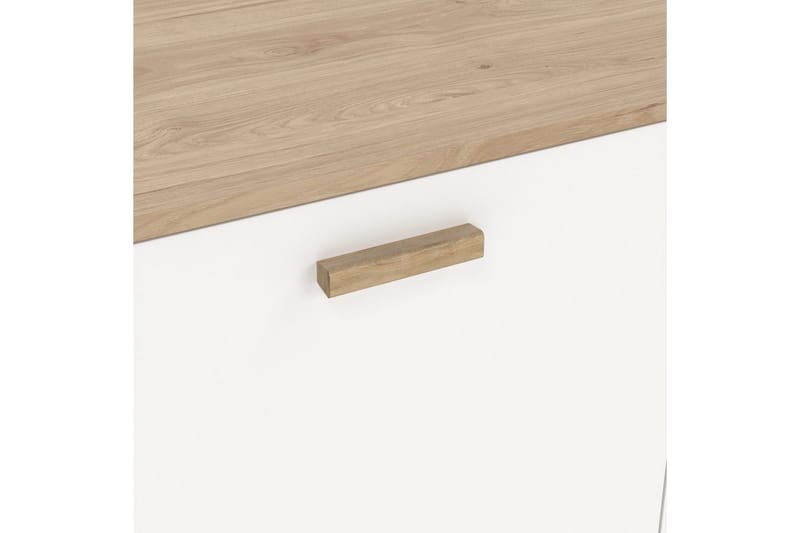 Sumita Konsollbord 99 cm - Vit/Körsbärsröd - Möbler - Vardagsrum - Soffbord & vardagsrumsbord - Avlastningsbord & konsolbord