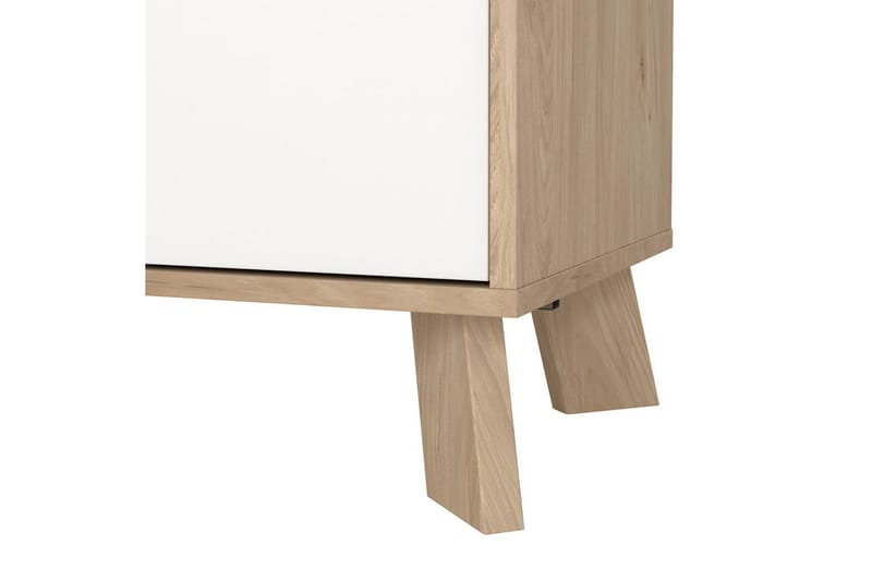 Sumita Konsollbord 99 cm - Vit/Körsbärsröd - Möbler - Vardagsrum - Soffbord & vardagsrumsbord - Avlastningsbord & konsolbord