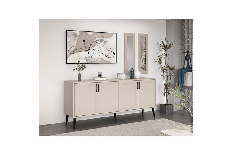 Syrri Konsollbord 180 cm - Sandsten - Möbler - Vardagsrum - Soffbord & vardagsrumsbord - Avlastningsbord & konsolbord