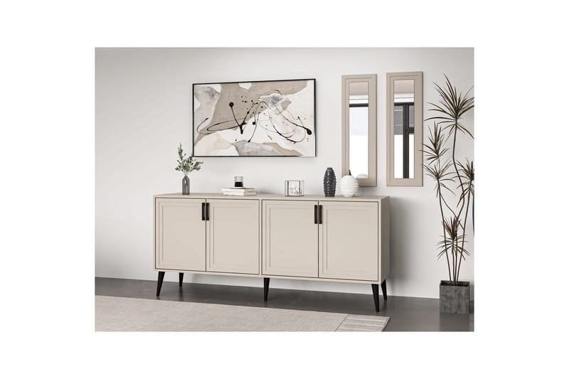 Syrri Konsollbord 180 cm - Sandsten - Möbler - Vardagsrum - Soffbord & vardagsrumsbord - Avlastningsbord & konsolbord