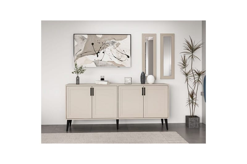 Syrri Konsollbord 180 cm - Sandsten - Möbler - Vardagsrum - Soffbord & vardagsrumsbord - Avlastningsbord & konsolbord