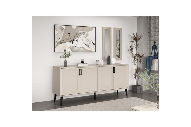 Syrri Konsollbord 180 cm - Sandsten - Möbler - Vardagsrum - Soffbord & vardagsrumsbord - Avlastningsbord & konsolbord