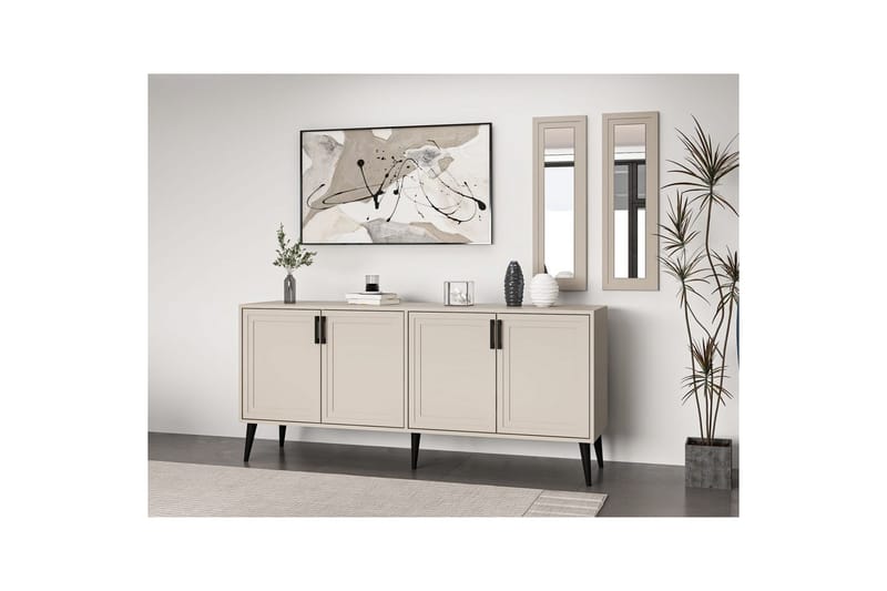 Syrri Konsollbord 180 cm - Sandsten - Möbler - Vardagsrum - Soffbord & vardagsrumsbord - Avlastningsbord & konsolbord