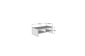 Taharoa Soffbord 90 cm - Beige - Möbler - Vardagsrum - Soffbord & vardagsrumsbord - Soffbord