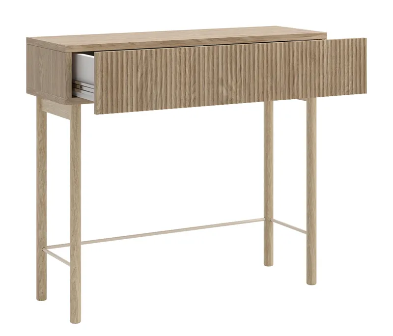 Takayo Konsollbord 90 cm - Ek - Möbler - Vardagsrum - Soffbord & vardagsrumsbord - Avlastningsbord & konsolbord