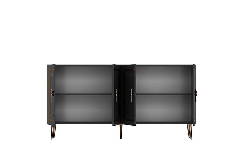Talon Konsollbord 150 cm - Antracit/Guld - Möbler - Vardagsrum - Soffbord & vardagsrumsbord - Avlastningsbord & konsolbord