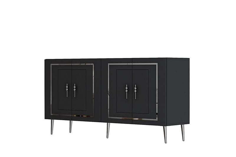 Talon Konsollbord 150 cm - Antracit/Silver - Möbler - Vardagsrum - Soffbord & vardagsrumsbord - Avlastningsbord & konsolbord