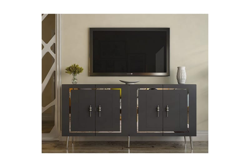 Talon Konsollbord 150 cm - Antracit/Silver - Möbler - Vardagsrum - Soffbord & vardagsrumsbord - Avlastningsbord & konsolbord