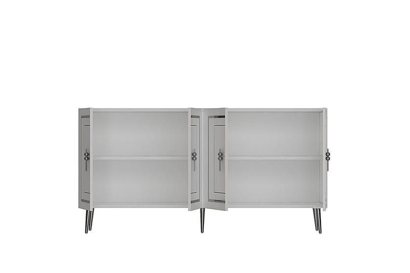 Talon Konsollbord 150 cm - Vit/Silver - Möbler - Vardagsrum - Soffbord & vardagsrumsbord - Avlastningsbord & konsolbord