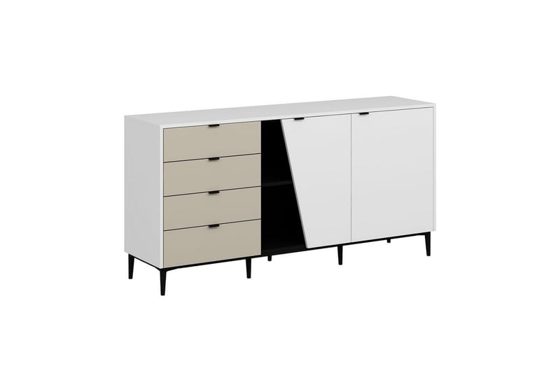 Tarnen Konsollbord 180 cm - Svart/Sand/Vit - Möbler - Vardagsrum - Soffbord & vardagsrumsbord - Avlastningsbord & konsolbord