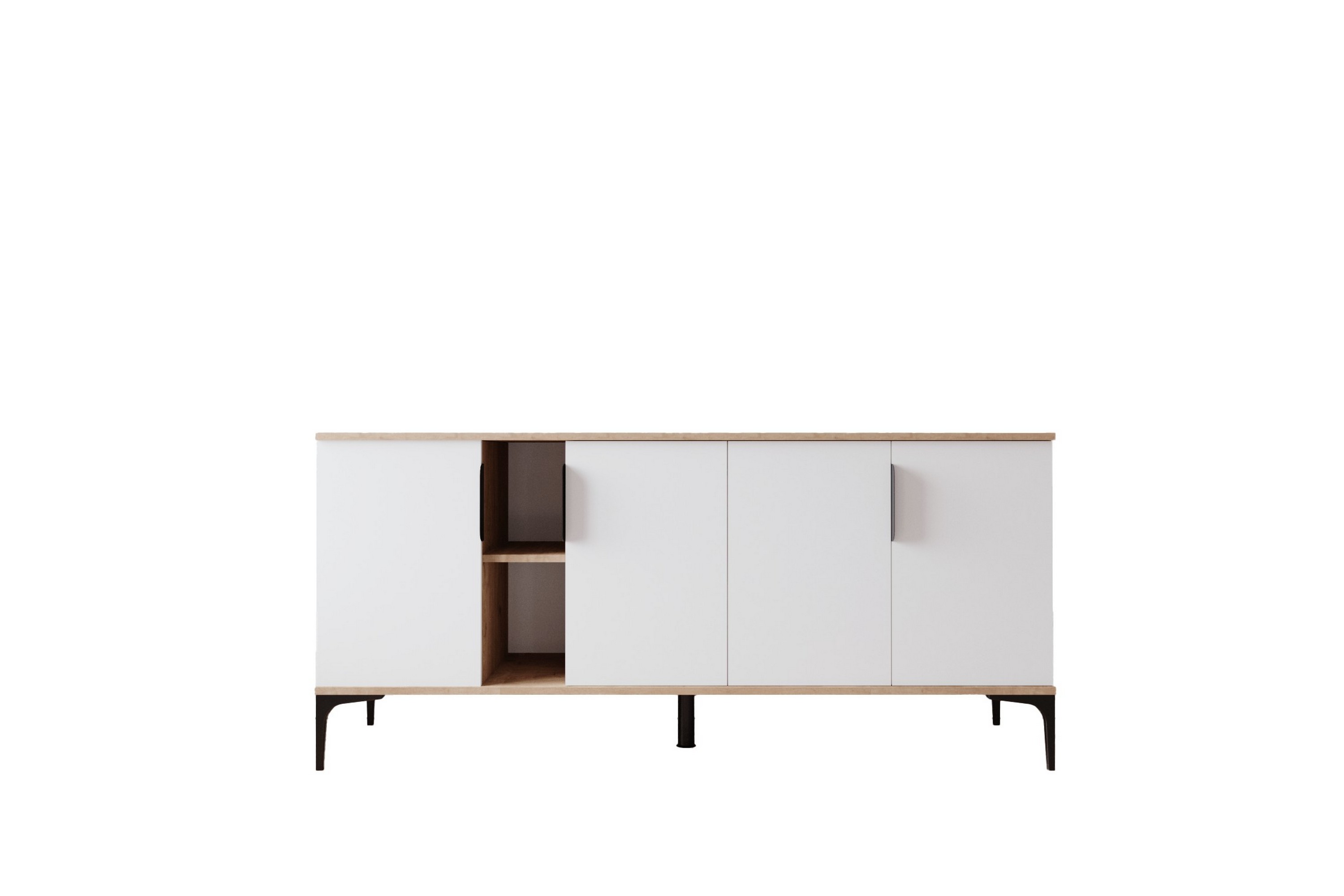 tarz  konsollbord 180 cm ek/vit -