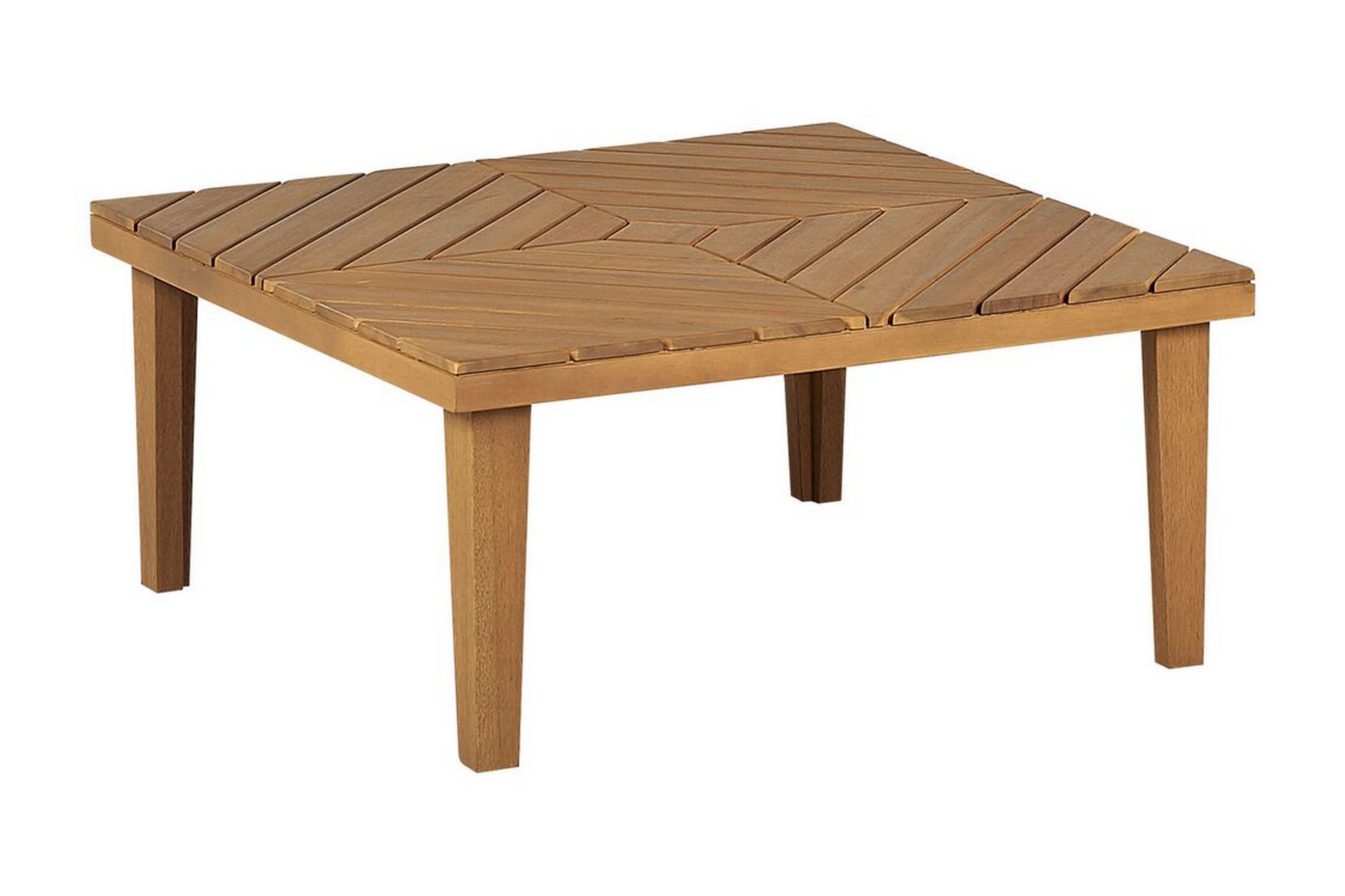 taviano soffbord 70x70 cm kvadratisk ljusbrun -