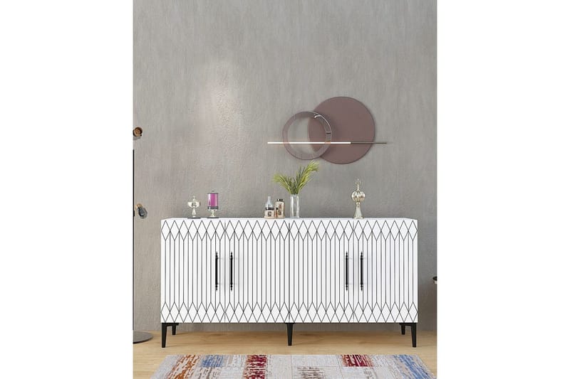 Tavrosen Konsollbord 150 cm - Vit - Möbler - Vardagsrum - Soffbord & vardagsrumsbord - Avlastningsbord & konsolbord