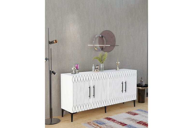 Tavrosen Konsollbord 150 cm - Vit - Möbler - Vardagsrum - Soffbord & vardagsrumsbord - Avlastningsbord & konsolbord