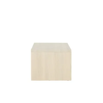 Telemarket Rektangulärt Soffbord 110 cm med Hylla i Trä - Beige - Möbler - Vardagsrum - Soffbord & vardagsrumsbord - Soffbord
