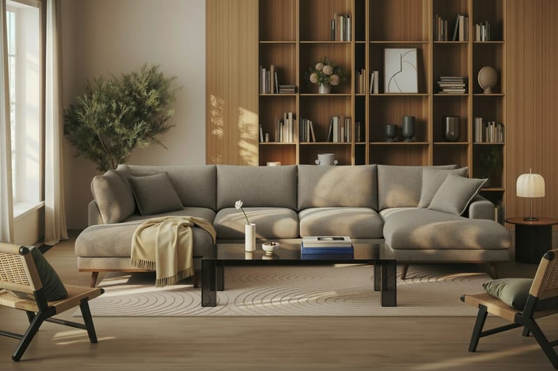Tetsuya Rektangulärt Soffbord 140x60x30 cm i Glas - Svart - Möbler - Vardagsrum - Soffbord & vardagsrumsbord - Soffbord