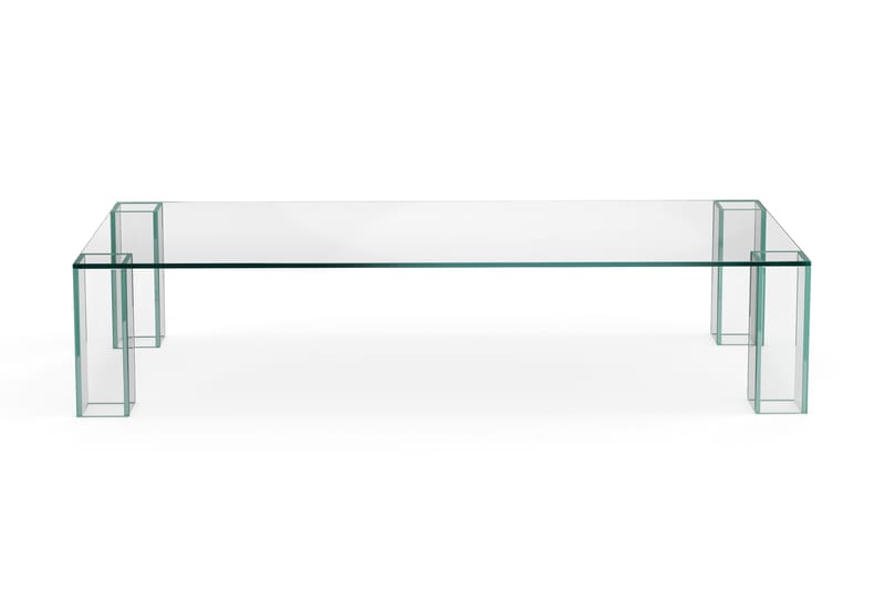 Tetsuya Soffbord 140 cm - Transparent - Möbler - Vardagsrum - Soffbord & vardagsrumsbord - Soffbord