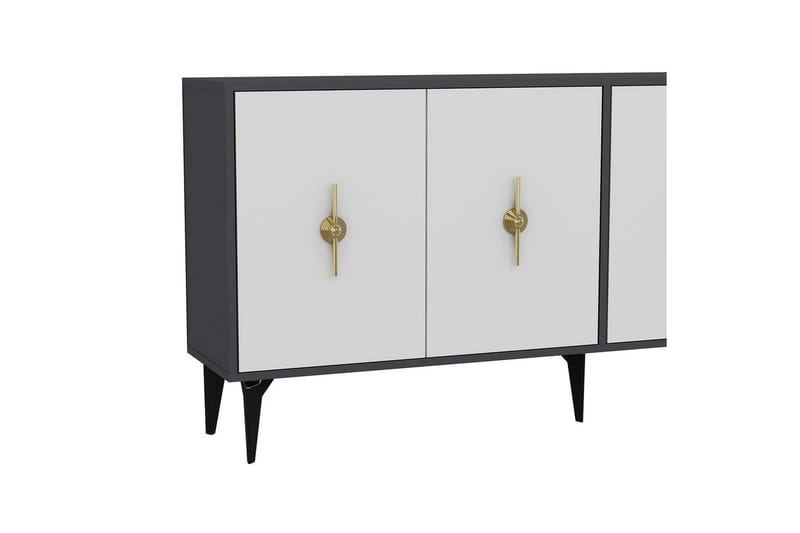 Thylen Konsollbord 180 cm - Antracit/Vit - Möbler - Vardagsrum - Soffbord & vardagsrumsbord - Avlastningsbord & konsolbord