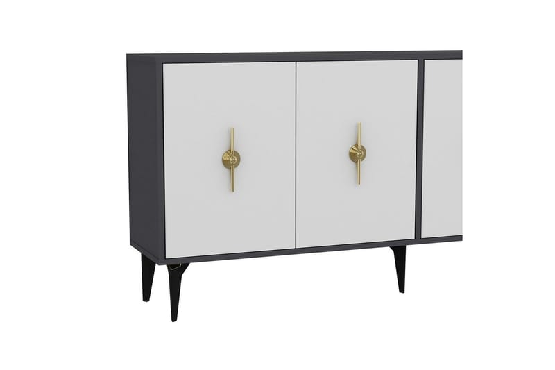 Thylen Konsollbord 180 cm - Antracit/Vit - Möbler - Vardagsrum - Soffbord & vardagsrumsbord - Avlastningsbord & konsolbord