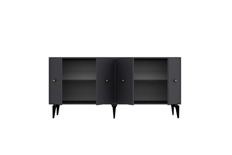 Thyros Konsollbord 180 cm - Antracit - Möbler - Vardagsrum - Soffbord & vardagsrumsbord - Avlastningsbord & konsolbord