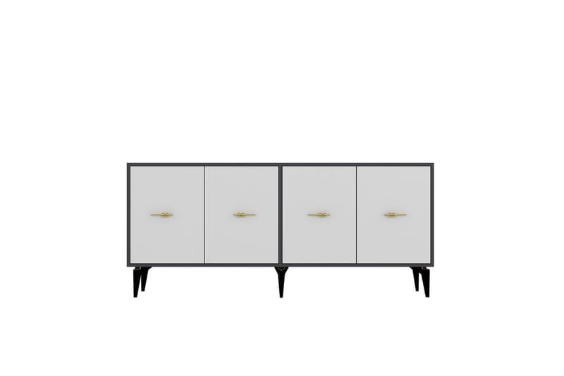 Thyros Konsollbord 180 cm - Antracit/Vit - Möbler - Vardagsrum - Soffbord & vardagsrumsbord - Avlastningsbord & konsolbord