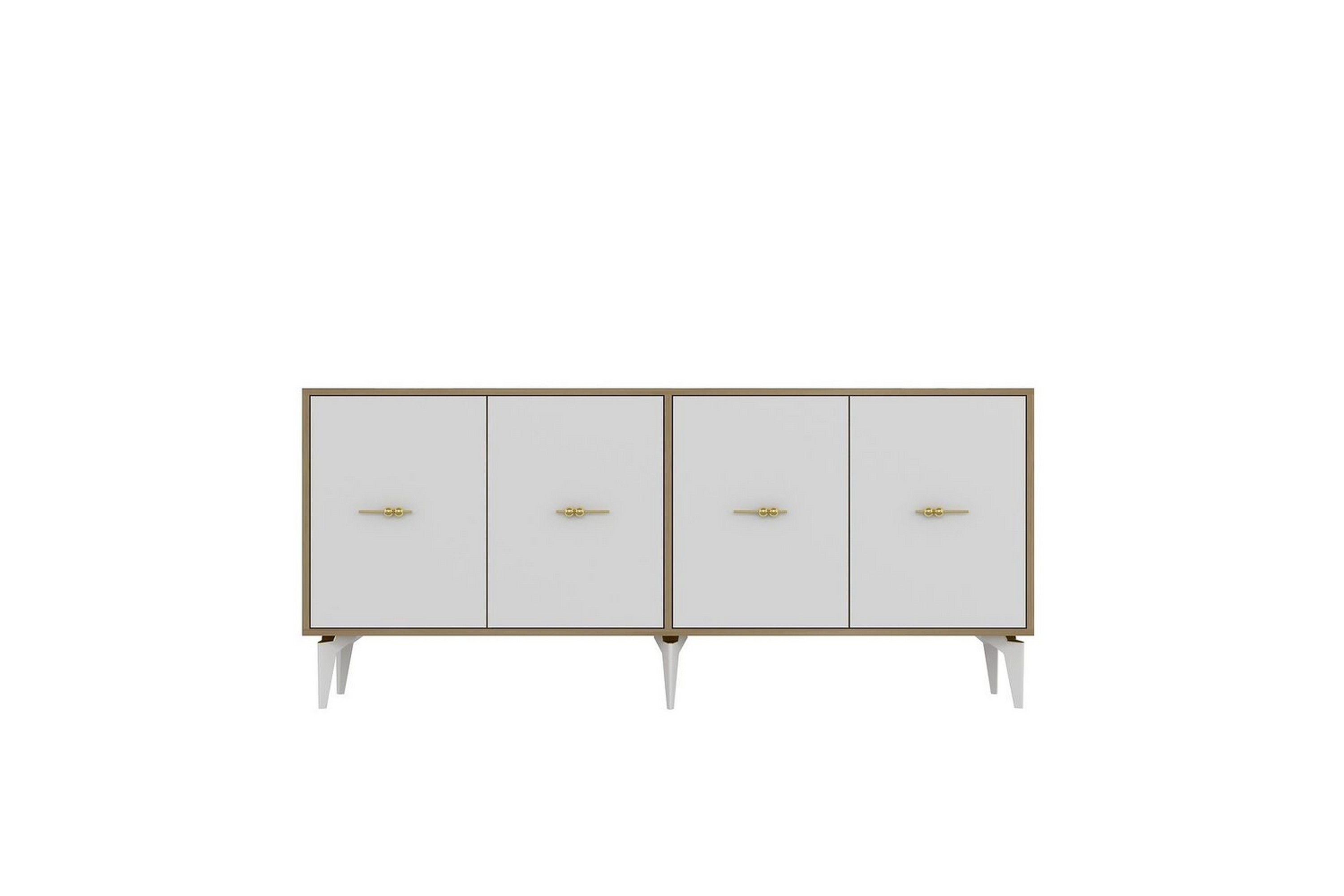 thyros konsollbord 180 cm - ek/vit