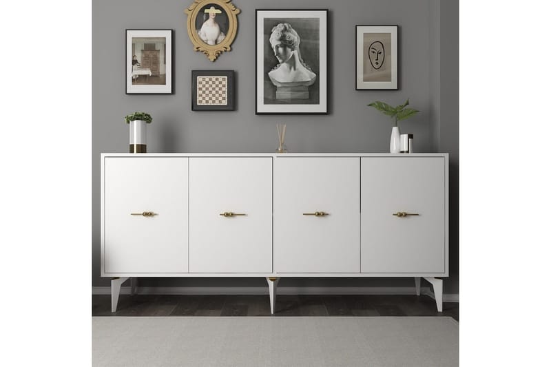 Thyros Konsollbord 180 cm - Vit - Möbler - Vardagsrum - Soffbord & vardagsrumsbord - Avlastningsbord & konsolbord