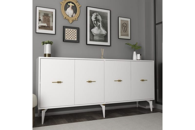 Thyros Konsollbord 180 cm - Vit - Möbler - Vardagsrum - Soffbord & vardagsrumsbord - Avlastningsbord & konsolbord