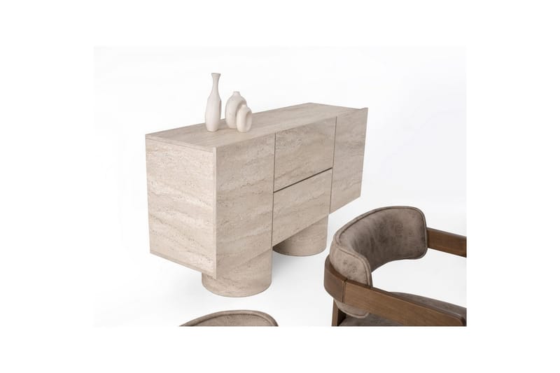 Thyrosen Konsollbord 150 cm - Travertine - Möbler - Vardagsrum - Soffbord & vardagsrumsbord - Avlastningsbord & konsolbord