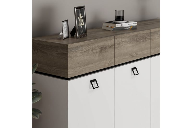 Tolwin Konsollbord 180 cm - Svart/Vit - Möbler - Vardagsrum - Soffbord & vardagsrumsbord - Avlastningsbord & konsolbord